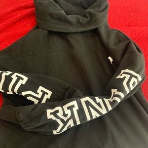 VS Pink Cowl Neck Hoodie